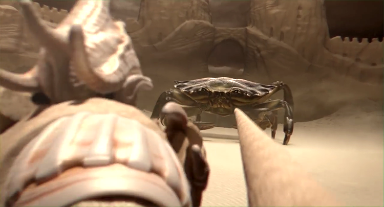 Sand Castle, An Animated Short Film About Soldiers Protecting a Pearl From  a Giant Crab in the Desert