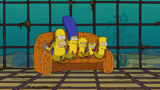 The Shrimpsons Couch Gag