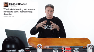 Tony Hawk Answers Skateboarding Questions Asked by People on Twitter
