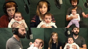 A Dad and His Family Perform a Multitrack A Capella Cover of 'Don't Worry Be Happy' to Calm Little Baby