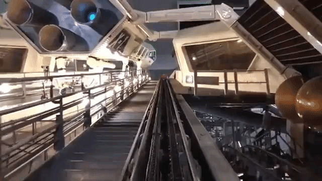 A Ride Through Space Mountain at Walt Disney World With All of the Lights On