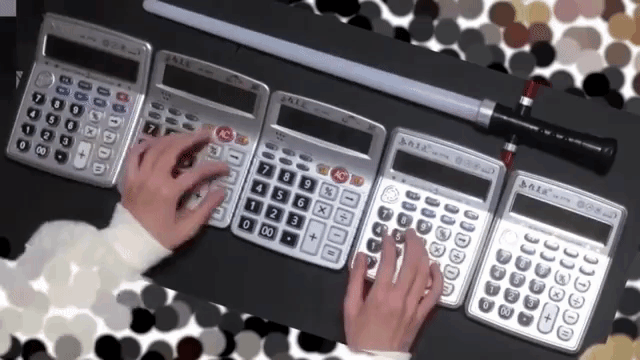 An Electronic Cover of the Star Wars Theme Song Performed on Calculators