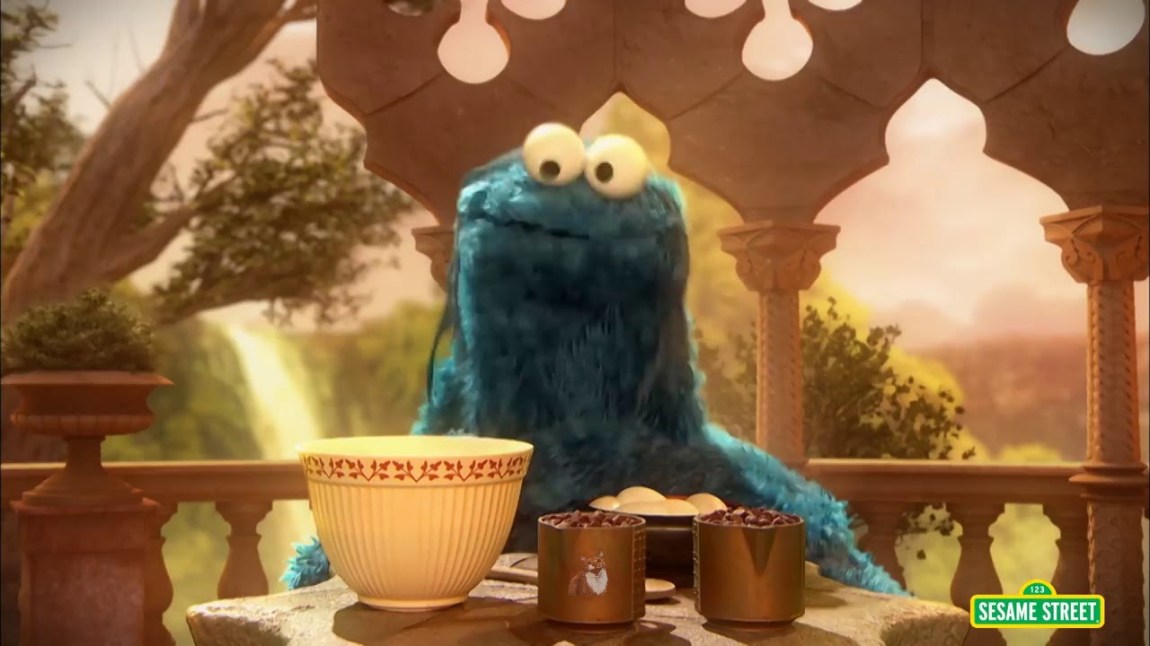 Cookie Monster Raps Along to 'Woo Hah!! Got You All in Check' by Busta Rhymes in Amusing Mashup