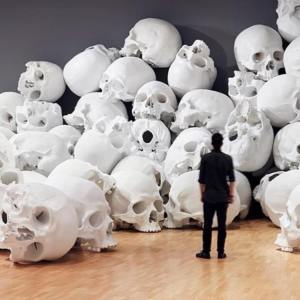 Giant Human Skulls