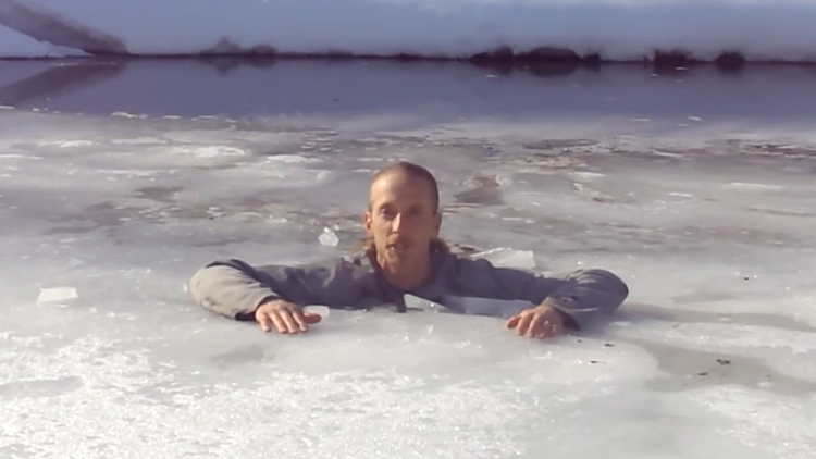 How to Survive Falling Through Ice Into Freezing Cold Water