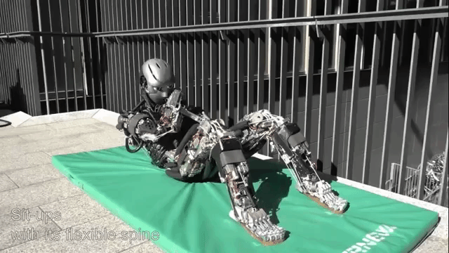 Japanese Researchers Have Made Humanoid Robots That Exercise, Sweat, and Plays Badminton