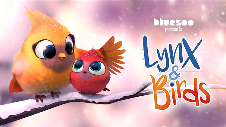 Predator Becomes Provider in the Charming Animated Christmas Short 'Lynx & Birds'