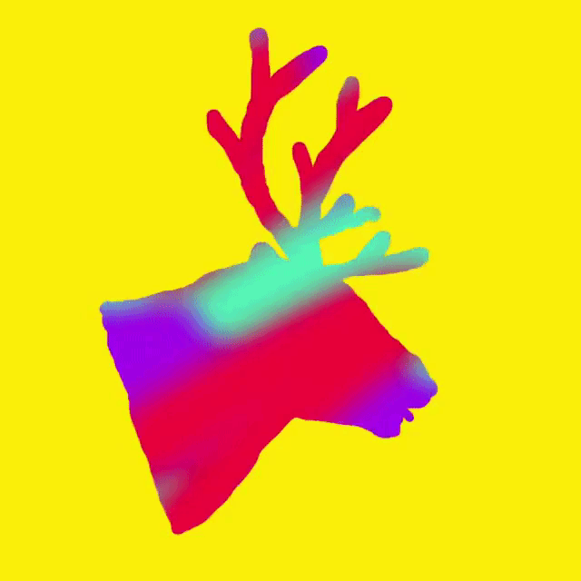 Psychedelic Reindeer