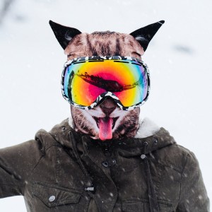 Realistic Animal Face Ski Masks