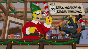 The City of Springfield Celebrate Christmas in the Latest Simpsons Couch Gag Opening