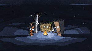 TIMBER, An Animation About a Group of Crazy Cold Logs Who Use Their Own Bodies for Warmth