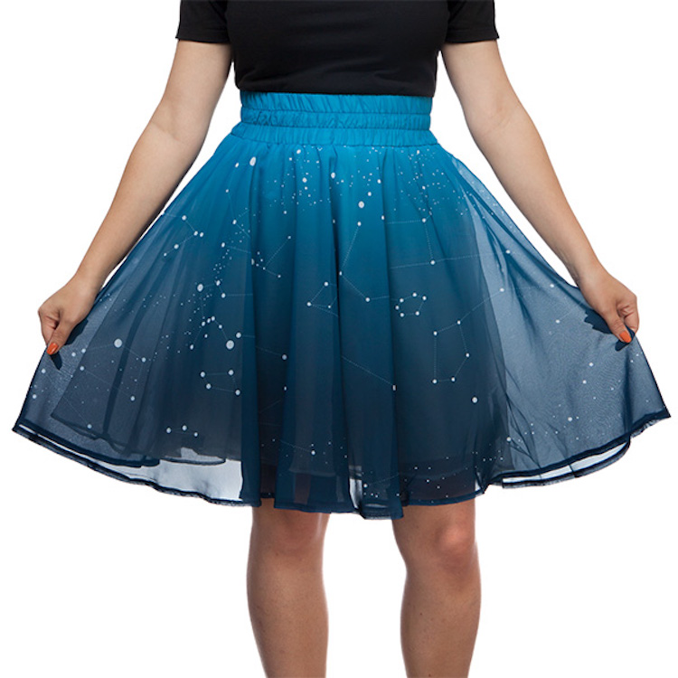 A New Lighter Twinkling Stars Skirt With Brighter LEDs to Ensure the