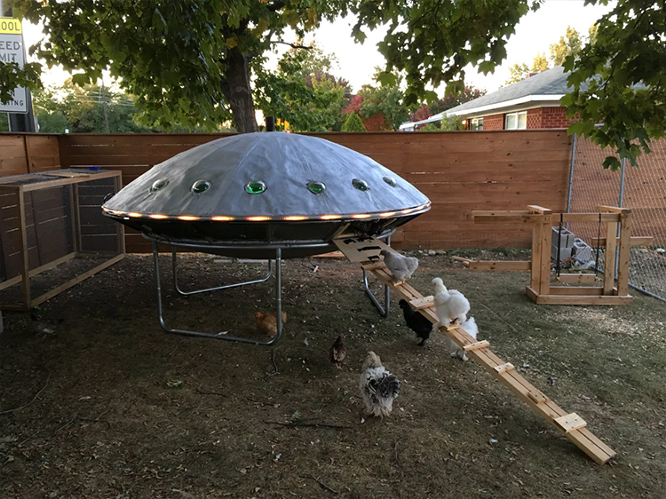 UFO Chicken Coop