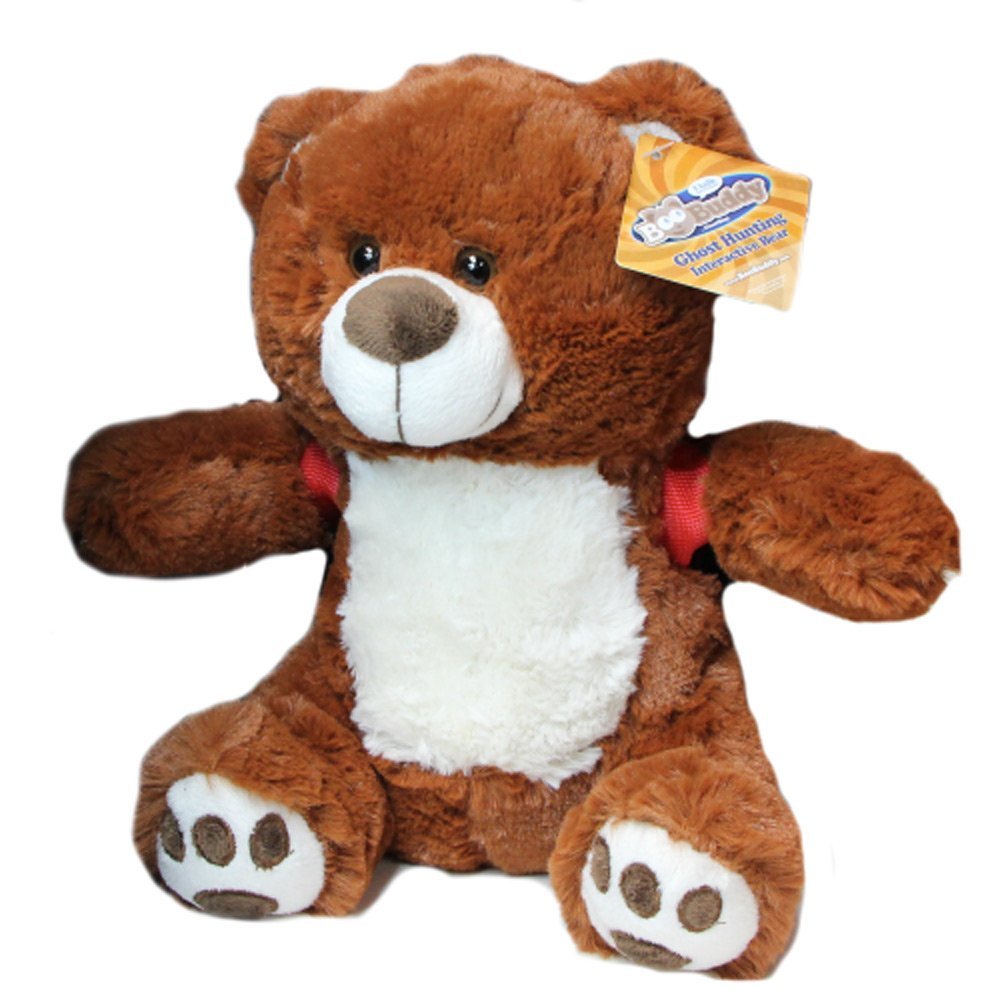 An Adorable Interactive Ghost Hunting Teddy Bear That Responds in a ...