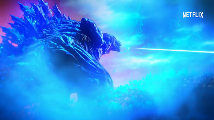 Godzilla Monster Planet, An Action-Packed Godzilla Anime Film Coming to Netflix
