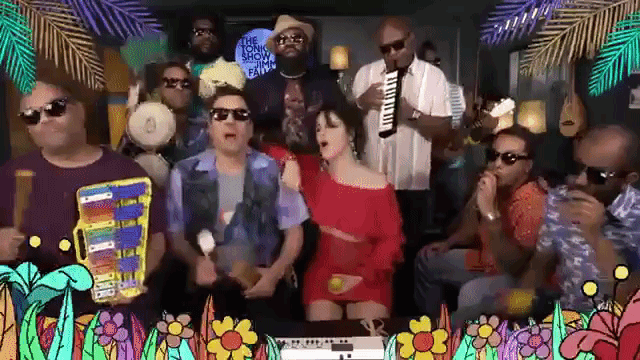 Jimmy Fallon, The Lonely Island, and The Roots Play 'I'm On a Boat' Using Classroom Instruments