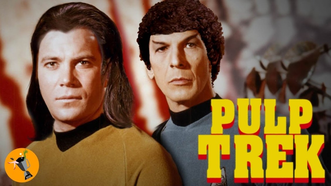 Pulp Trek, A Mashup of Star Trek The Original Series and the Trailer for Quentin Tarantino's Pulp Fiction