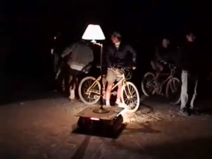 Robot Lamp Burning Man 1996
