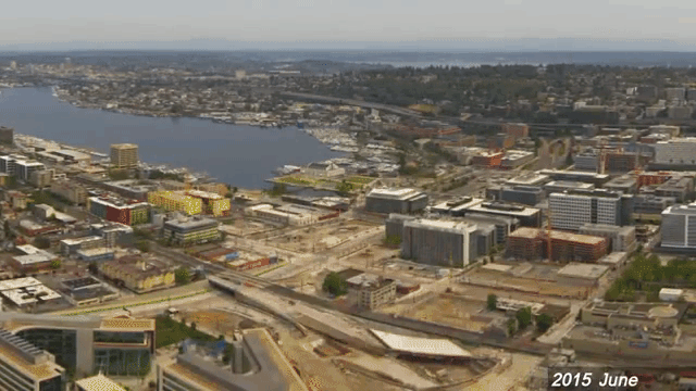Seattle's Explosive Growth is Amazing in 3-Year Timelapse Video Taken From the Space Needle