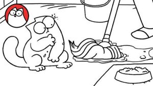 Simon's Cat Paws and Chores
