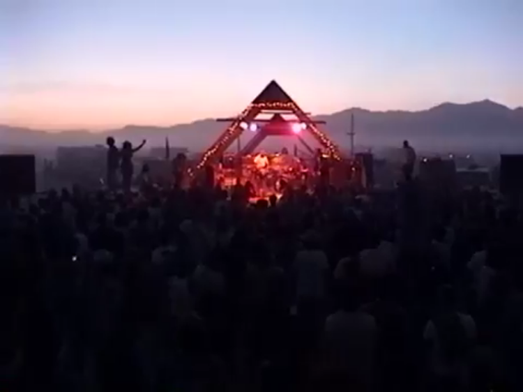 The Mermen Play Burning Man 1996
