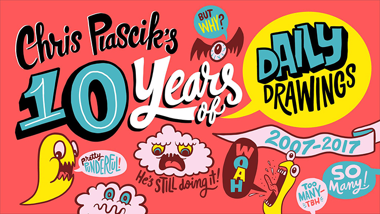 10 Years of Daily Drawings