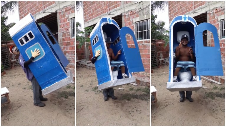 Porta Potty Costume