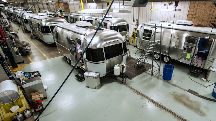 Airstream Factory Timelapse