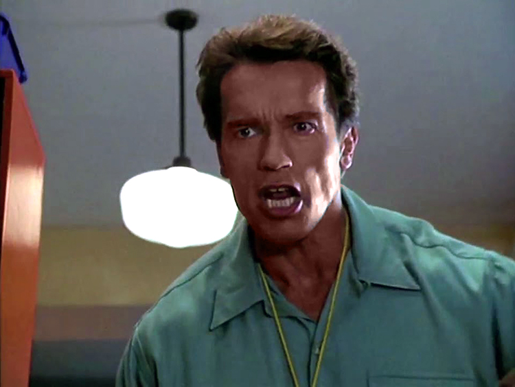 Arnold Schwarzenegger Sings About Bringing it 'Back to the Carpet in a 'Kindergarten Cop' Remix