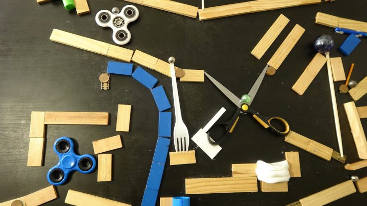 A Brilliant Rube Goldberg Inspired Pinball Game That Uses 