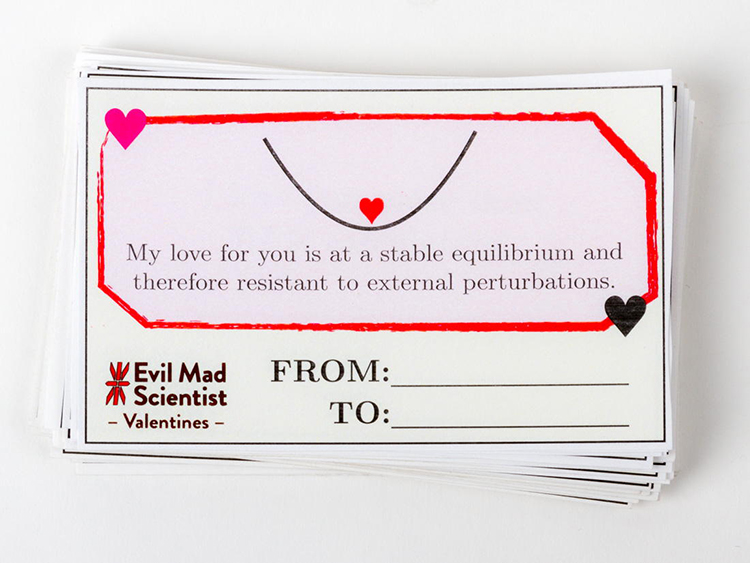 Evil Mad Scientist Valentines 2018