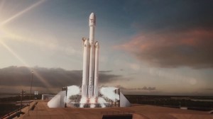 Falcon Heavy Animation