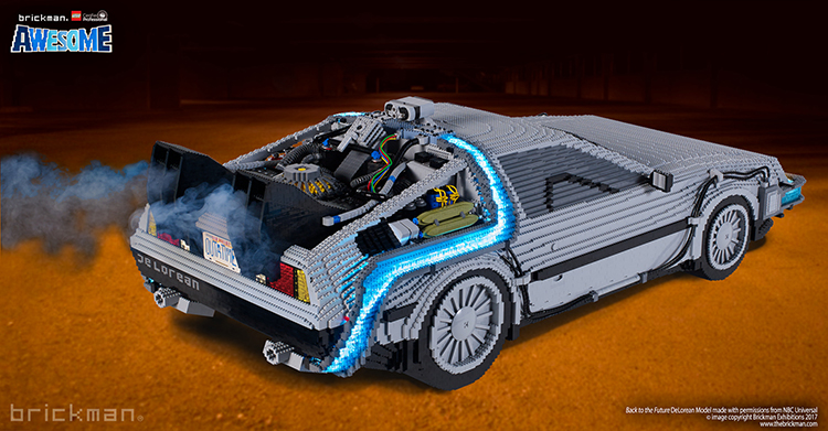 LEGO Back to the Future DeLorean