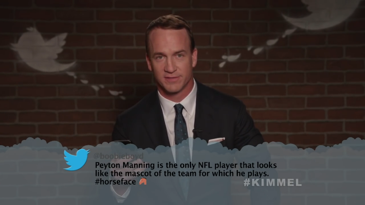 NFL Football Players Read Savage Mean Tweets About Themselves on Jimmy Kimmel Live