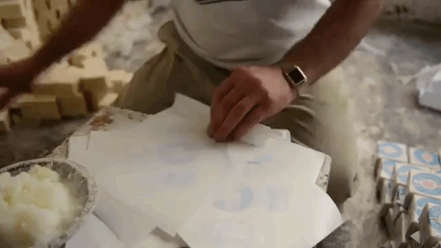 Wrapping soap