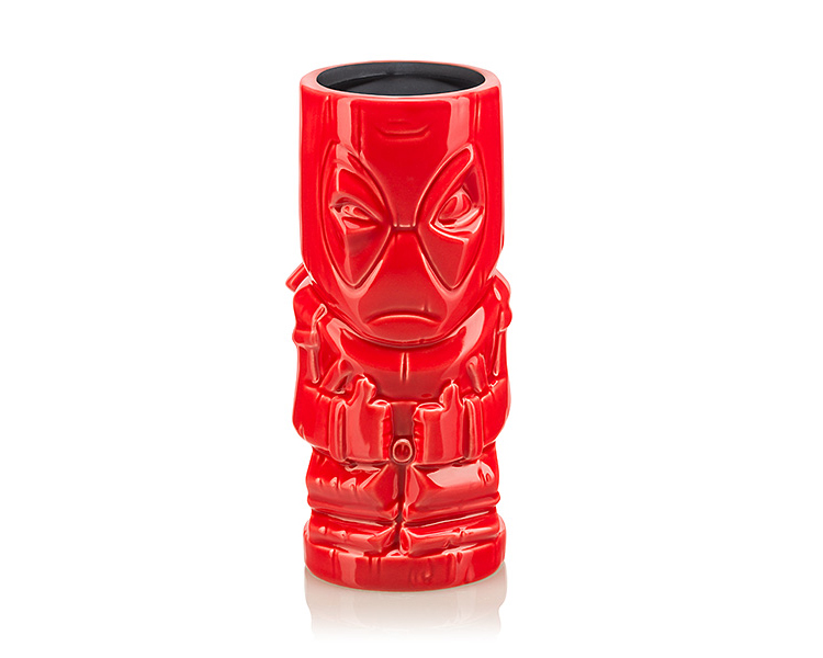 Ceramic Deadpool Tiki Mug