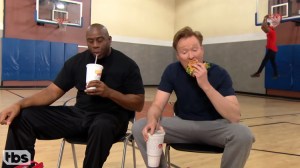 Conan Plays Horse With Magic Johnson