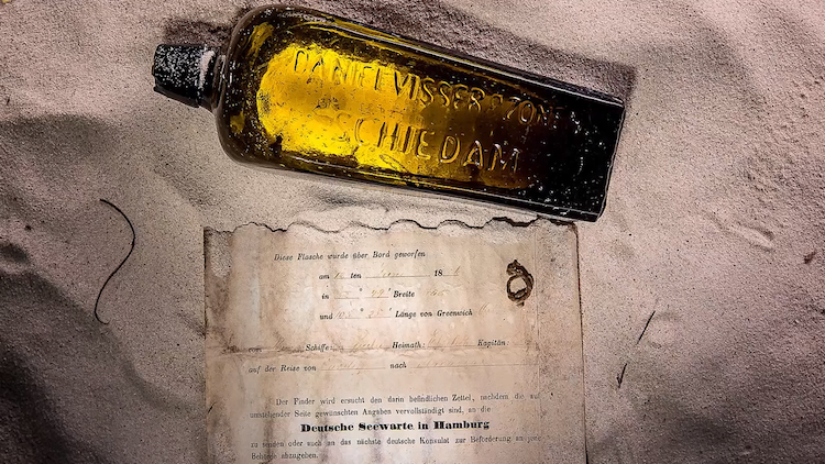 Oldest Message in a Bottle