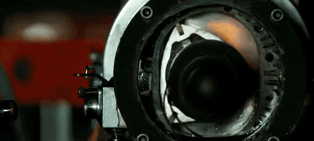 See through Rotary Engine in Slow Motion