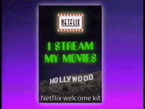 Streaming Netflix movies in 1995