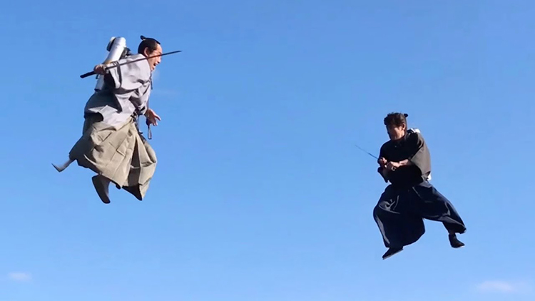 two-samurai-battle-in-the-sky-with-jetpa