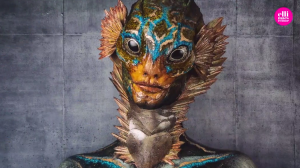 A Beautiful Makeup Tutorial for Becoming the Amphibian Man From The Shape Of Water