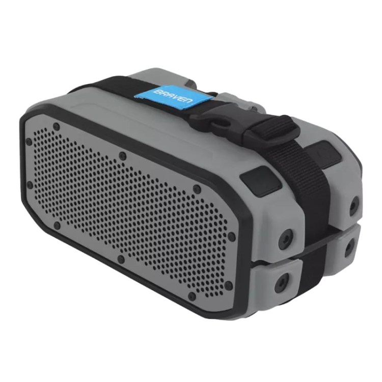 BRV-1M waterproof Bluetooth speaker grey