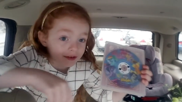 Cute Little Girl Is Super Excited About Getting the 'My Little Pony' Movie