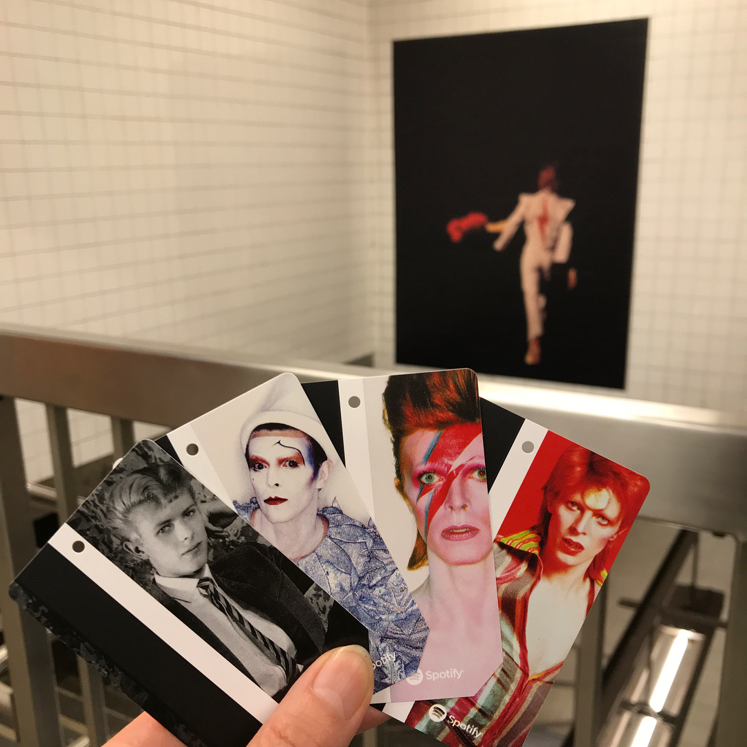 David Bowie MetroCards