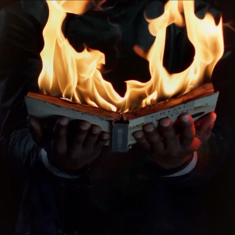 Fahrenheit 451 HBO Burning Book