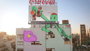 Mural Ad Coca Cola