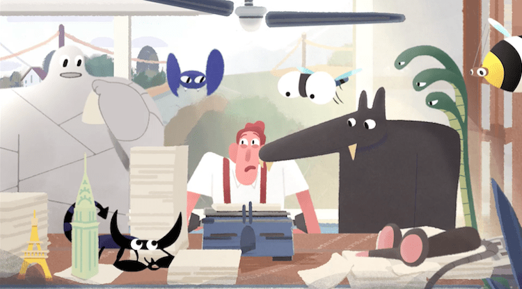 A Brilliant Animation About a Man Who Confronts His Fears by Literally Learning to Live With Them