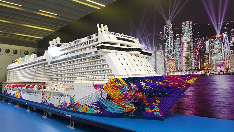 The World's Largest LEGO Ship Built Using Over 2.5 Million Bricks