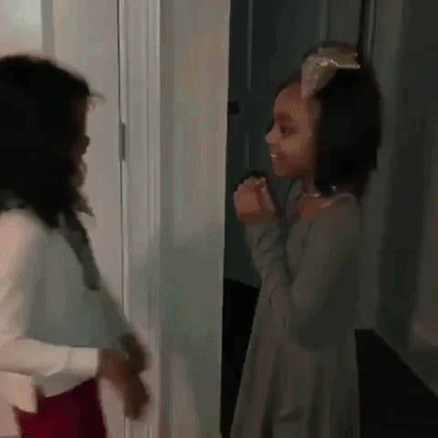Two Girls Hug After Meeting IRL for First Time